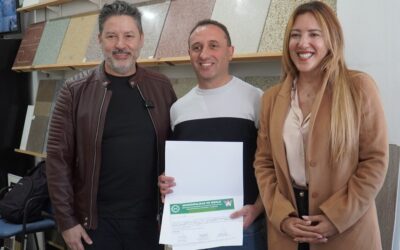 ENTREGA DE HABILITACIÓN DEFINITIVA A INDUSTRIA MERLENSE