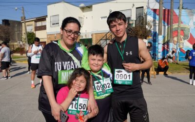 CARRERA BARRIAL SOLIDARIA EN MERLO NORTE