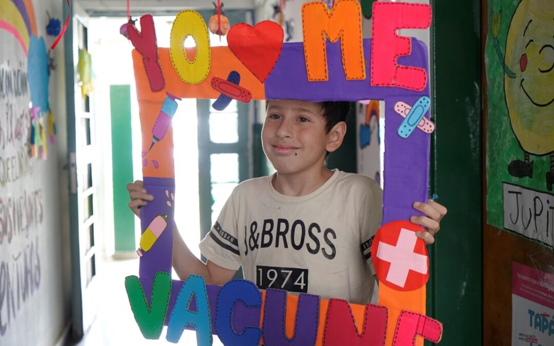 OPERATIVO DE VACUNACIÓN EN MERLO