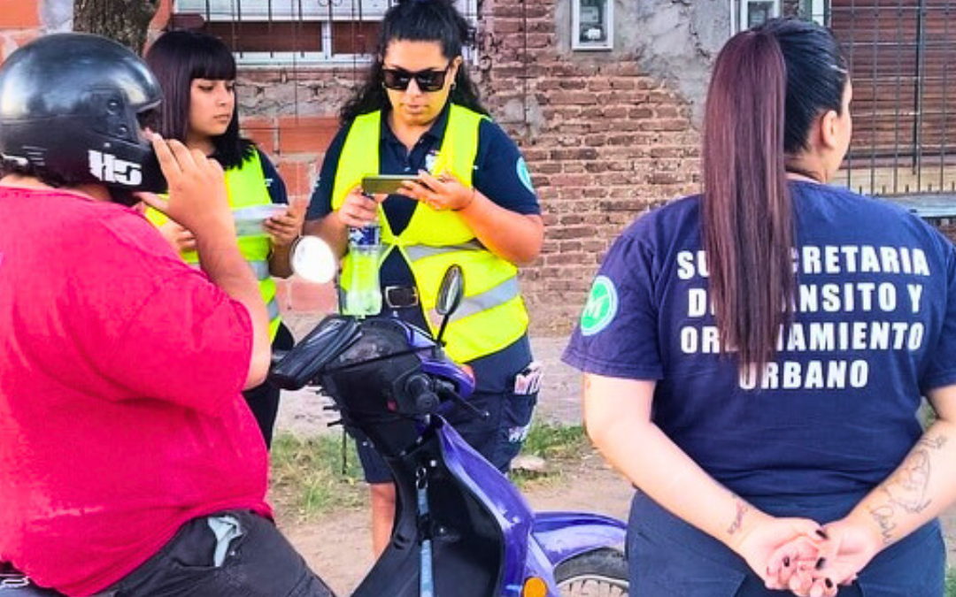 OPERATIVOS DE SEGURIDAD VIAL EN MERLO