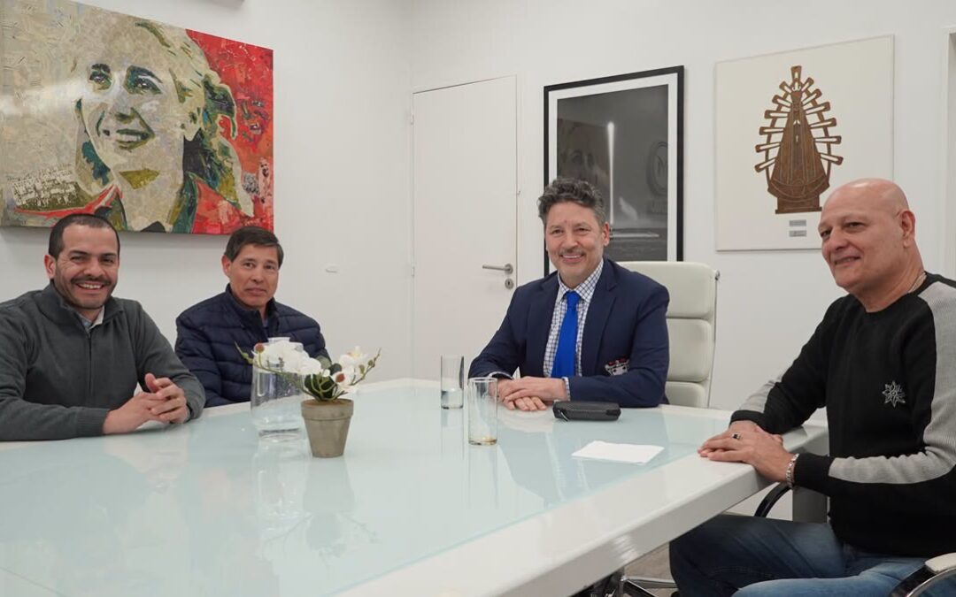 MENÉNDEZ SE REUNIÓ CON REPRESENTANTES DE TRABAJADORES MUNICIPALES