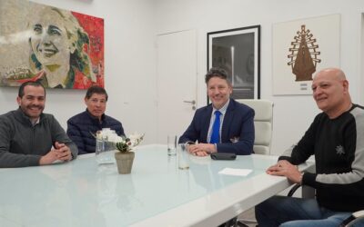 MENÉNDEZ SE REUNIÓ CON REPRESENTANTES DE TRABAJADORES MUNICIPALES