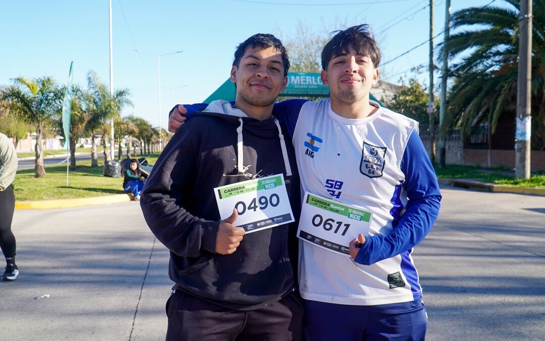 CARRERA BARRIAL SOLIDARIA EN MERLO
